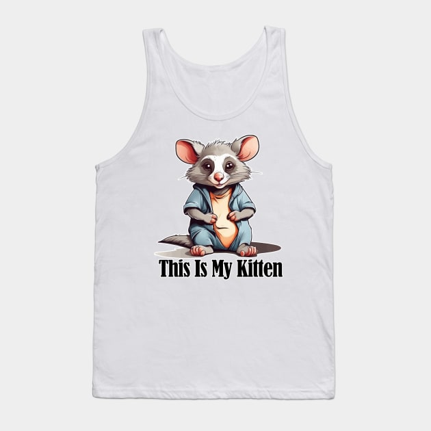 This is My Kitten Tank Top by Kaine Ability